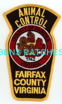 VIRGINIA,A,FAIRFAX COUNTY POLICE ANIMAL CONTROL 6
